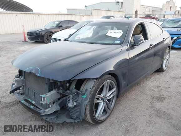 2018 BMW 4 Series 430i with VIN WBA4J1C5XJBG80412, listed as a IAAI auction lot 41788641 with 116,464 mi miles and . Bid and sale history available at carsss.com. Image 23.