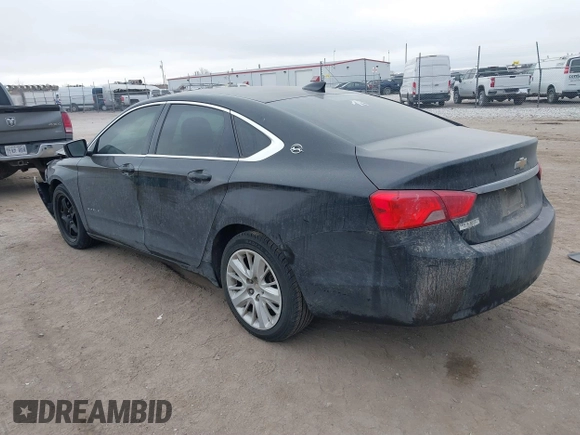 2015 Chevrolet Impala LS with VIN 1G11X5SL3FU131695, listed as a IAAI auction lot 41463906 with 104,380 mi miles and . Bid and sale history available at DreamBid. Image 3.