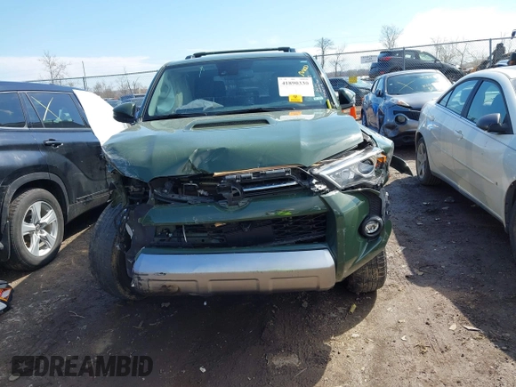 2022 Toyota 4Runner TRD Off Road Premium with VIN JTERU5JR1N6061136, listed as a IAAI auction lot 41890330 with 66,783 mi miles and . Bid and sale history available at DreamBid. Image 13.