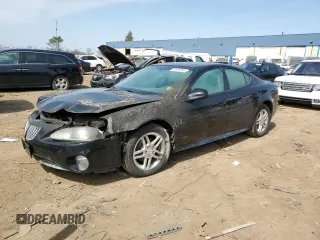 2006 Pontiac Grand Prix GT z VIN 2G2WR554461304040, wystawiony jako Copart lot #53109765 z przebiegiem Nie podano mil oraz Szkoda całkowita • Salvage title. Historia ofert i sprzedaży dostępna na DreamBid. Obrazek 1.