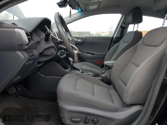 2020 Hyundai Ioniq SE with VIN KMHC75LC4LU190020, listed as a Copart auction lot 42400615 with 38,409 mi miles and Salvage title. Bid and sale history available at DreamBid. Image 7.