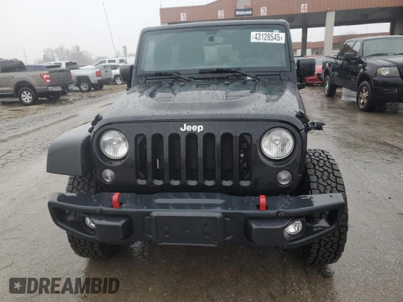 2016 Jeep Wrangler Unlimited Rubicon Hard Rock with VIN 1C4HJWFGXGL282521, listed as a Copart auction lot 43128545 with 123,074 mi miles and Salvage Title. Bid and sale history available at carsss.com. Image 5.