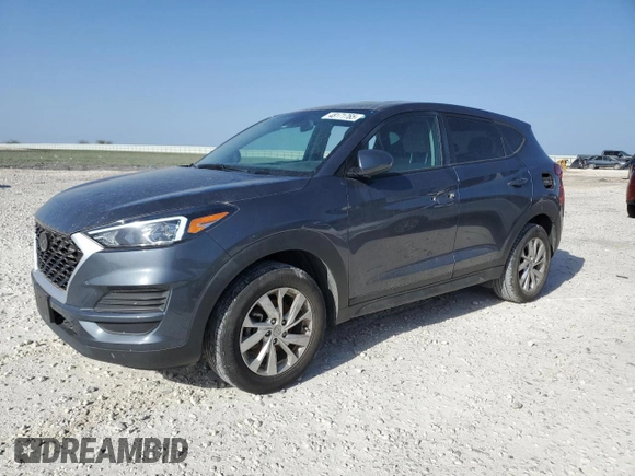 2021 Hyundai Tucson SE with VIN KM8J23A45MU400261, listed as a Copart auction lot 48171765 with 73,535 mi miles and Salvage Title. Bid and sale history available at carsss.com. Image 1.