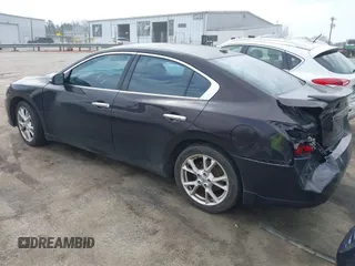 2013 Nissan Maxima S with VIN 1N4AA5AP6DC841261, listed as a IAAI auction lot 41673912 with 191,500 mi miles and . Bid and sale history available at DreamBid. Image 3.