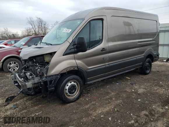 2019 Ford Transit with VIN 1FTYR2CG8KKA39388, listed as a Copart auction lot 47195735 with 74,793 mi miles and Salvage Title. Bid and sale history available at carsss.com. Image 1.