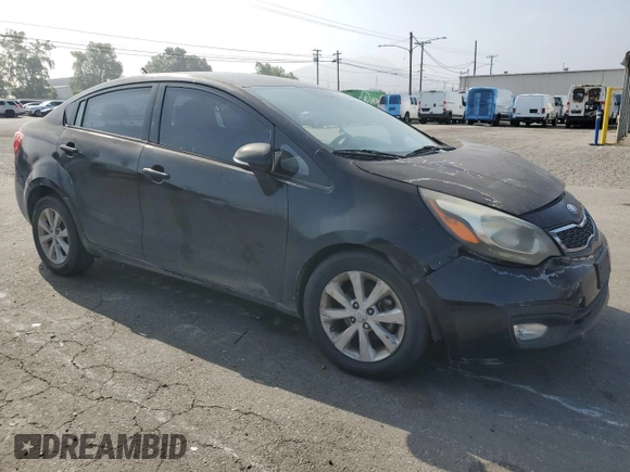 2013 Kia Rio EX with VIN KNADN4A31D6248521, listed as a Copart auction lot 60061645 with 123,281 mi miles and Salvage title. Bid and sale history available at DreamBid. Image 4.