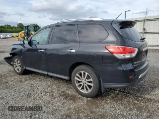 2016 Nissan Pathfinder S with VIN 5N1AR2MM9GC622166, listed as a Copart auction lot 56943115 with 140,656 mi miles and Salvage title. Bid and sale history available at DreamBid. Image 2.