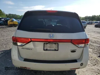 2016 Honda Odyssey Touring Elite with VIN 5FNRL5H97GB129217, listed as a Copart auction lot 52177765 with 138,045 mi miles and Salvage Title. Bid and sale history available at DreamBid. Image 6.