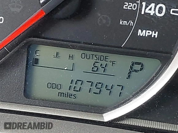 2013 Toyota RAV4 XLE with VIN 2T3RFREV4DW091452, listed as a IAAI auction lot 42165992 with 107,947 mi miles and . Bid and sale history available at carsss.com. Image 7.