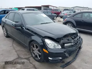2014 Mercedes-Benz C-Class C 250 Sport with VIN WDDGF4HB6EA963406, listed as a IAAI auction lot 41930569 with 160,109 mi miles. Bid and sale history available at carsss.com. Image 1.