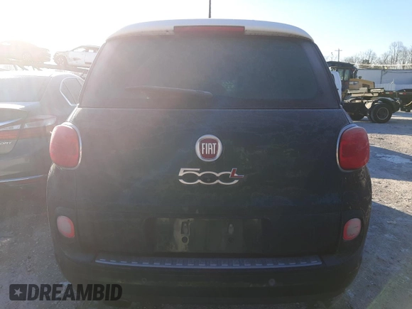 2014 FIAT 500L Lounge z VIN ZFBCFACH2EZ010781, wystawiony jako Copart lot #44911325 z przebiegiem 166 377 mil mil oraz Czysty tytuł • Clean title. Historia ofert i sprzedaży dostępna na DreamBid. Obrazek 6.