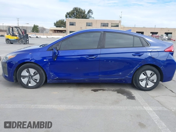 2019 Hyundai Ioniq Blue with VIN KMHC65LC1KU178876, listed as a IAAI auction lot 41718230 with 179,970 mi miles and . Bid and sale history available at DreamBid. Image 14.