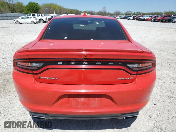 2015 Dodge Charger SXT with VIN 2C3CDXHGXFH900053, listed as a Copart auction lot 52166755 with 184,794 mi miles and Clean Title. Bid and sale history available at DreamBid. Image 6.