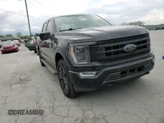 2022 Ford F-150 XL with VIN 1FTFW1E89NFB36368, listed as a Copart auction lot 51965345 with 50,781 mi miles and Salvage Title. Bid and sale history available at DreamBid. Image 11.