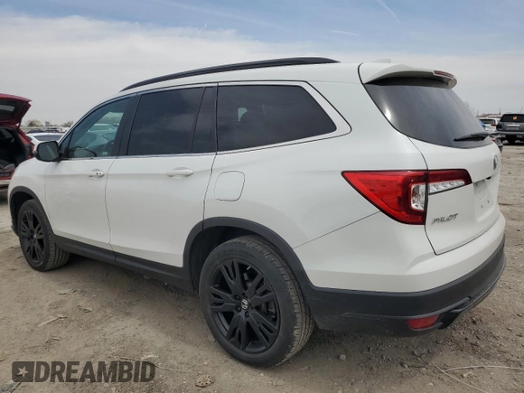 2022 Honda Pilot Special Edition with VIN 5FNYF6H22NB067279, listed as a Copart auction lot 53303305 with 36,386 mi miles and Salvage Title. Bid and sale history available at carsss.com. Image 2.