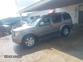 2005 Nissan Pathfinder LE with VIN 5N1AR18UX5C782168, listed as a IAAI auction lot 42395379 with Not provided miles and . Bid and sale history available at DreamBid. Image 2.