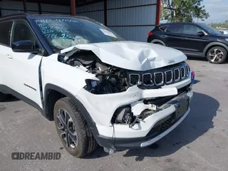 2023 Jeep Compass (RED) Edition with VIN 3C4NJDCN8PT565904, listed as a IAAI auction lot 42082855 with 39,921 mi miles and . Bid and sale history available at carsss.com. Image 6.