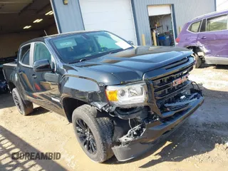 2022 GMC Canyon 2WD Elevation with VIN 1GTG5CEN5N1119458, listed as a IAAI auction lot 41708355 with 72,937 mi miles. Bid and sale history available at carsss.com. Image 1.