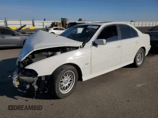 2002 BMW 5 Series 525iA with VIN WBADT43482GY97011, listed as a Copart auction lot 78750114 with 0 mi miles and Salvage Title. Bid and sale history available at carsss.com. Image 1.