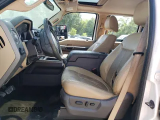 2011 Ford F-250 XL with VIN 1FT7W2BT6BEA84458, listed as a Copart auction lot 62356755 with 225,964 mi miles and Salvage title. Bid and sale history available at DreamBid. Image 7.