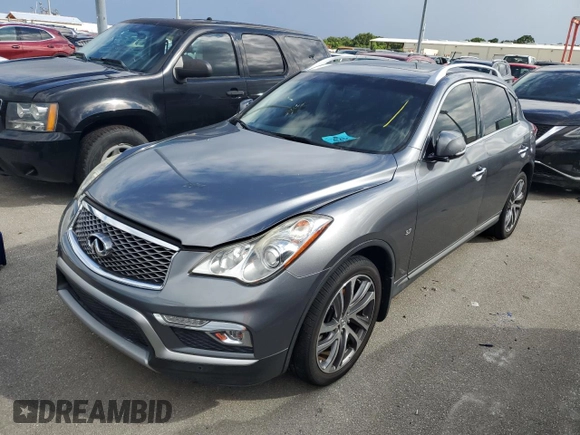 2017 Infiniti QX50 with VIN JN1BJ0RP5HM382183, listed as a Copart auction lot 74516724 with 0 mi miles and Salvage Title. Bid and sale history available at carsss.com. Image 1.