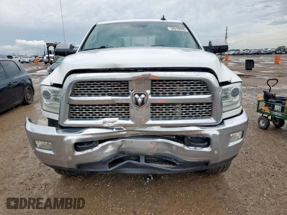 2016 Ram 2500 Laramie with VIN 3C6UR5FL2GG125021, listed as a Copart auction lot 58519995 with 123,055 mi miles and Salvage title. Bid and sale history available at DreamBid. Image 5.
