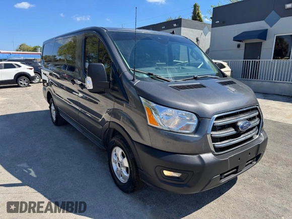 2020 Ford Transit with VIN 1FTBW1YG0LKA20885, listed as a Copart auction lot 47828585 with 38,374 mi miles and Non Repairable. Bid and sale history available at DreamBid. Image 4.