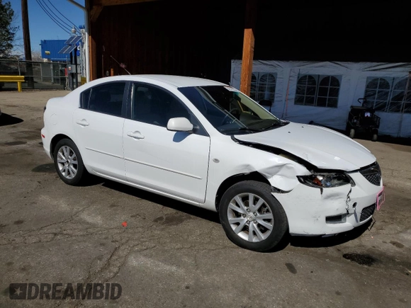 2008 Mazda 3 i Touring with VIN JM1BK32F281853849, listed as a Copart auction lot 49142235 with 137,231 mi miles and Salvage Title. Bid and sale history available at carsss.com. Image 4.