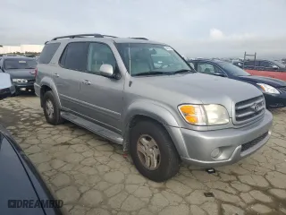 2002 Toyota Sequoia Limited with VIN 5TDZT38A92S106721, listed as a Copart auction lot 44835235 with 193,676 mi miles and Clean Title. Bid and sale history available at carsss.com. Image 4.