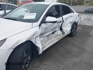 2023 Hyundai Elantra SEL with VIN 5NPLS4AG8PH097908, listed as a IAAI auction lot 42206969 with 42,599 mi miles and . Bid and sale history available at DreamBid. Image 6.