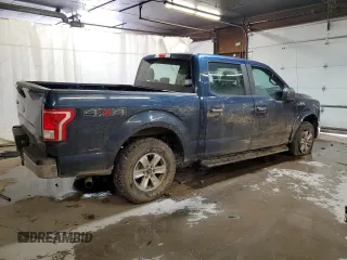 2015 Ford F-150 XLT with VIN 1FTEW1EP2FFC73690, listed as a Copart auction lot 61154355 with 145,389 mi miles and Salvage title. Bid and sale history available at DreamBid. Image 3.