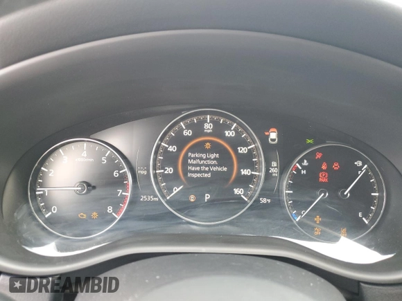 2024 Mazda CX-30 S Select Sport z VIN 3MVDMBBM1RM715881, wystawiony jako Copart lot #43393485 z przebiegiem 2535 mil mil oraz Szkody całkowita. Historia ofert i sprzedaży dostępna na DreamBid. Obrazek 9.