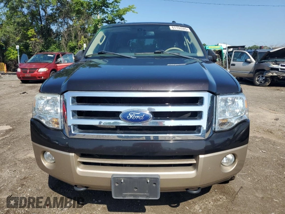 2013 Ford Expedition XLT with VIN 1FMJU1J54DEF66384, listed as a Copart auction lot 61155345 with 131,747 mi miles and Salvage title. Bid and sale history available at DreamBid. Image 5.