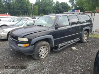 2002 Chevrolet Suburban Z71 with VIN 3GNFK16Z62G272218, listed as a Copart auction lot 64373275 with 369,241 mi miles and Salvage title. Bid and sale history available at DreamBid. Image 1.