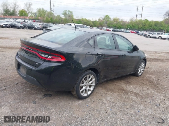 2013 Dodge Dart SXT with VIN 1C3CDFBA0DD195451, listed as a IAAI auction lot 42075857 with 57,462 mi miles and . Bid and sale history available at DreamBid. Image 4.