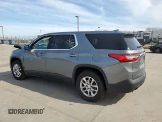 2018 Chevrolet Traverse LS with VIN 1GNERFKW3JJ167214, listed as a Copart auction lot 47131435 with 143,914 mi miles and Salvage Title. Bid and sale history available at carsss.com. Image 2.