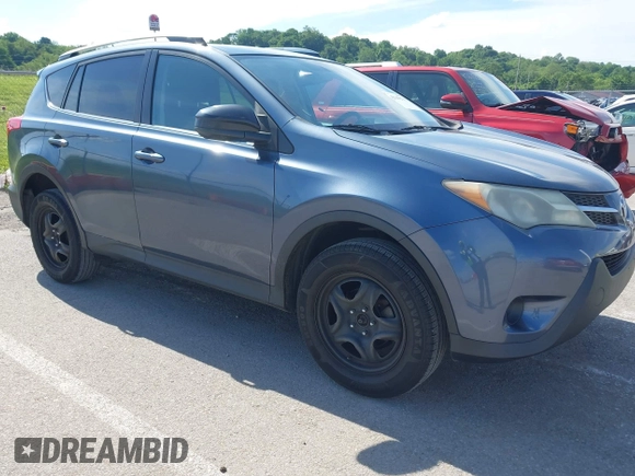 2014 Toyota RAV4 LE with VIN 2T3ZFREV1EW093290, listed as a IAAI auction lot 42343278 with 318,635 mi miles and . Bid and sale history available at DreamBid. Image 1.