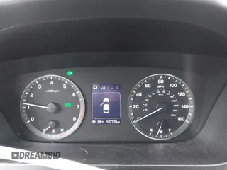 2016 Hyundai Sonata SE with VIN 5NPE24AF9GH414904, listed as a IAAI auction lot 41633415 with 107,778 mi miles and . Bid and sale history available at carsss.com. Image 7.