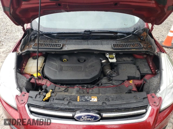 2014 Ford Escape Titanium z VIN 1FMCU0J95EUA82835, wystawiony jako Copart lot #59901675 z przebiegiem 155 193 mil mil oraz Czysty tytuł • Clean title. Historia ofert i sprzedaży dostępna na DreamBid. Obrazek 12.