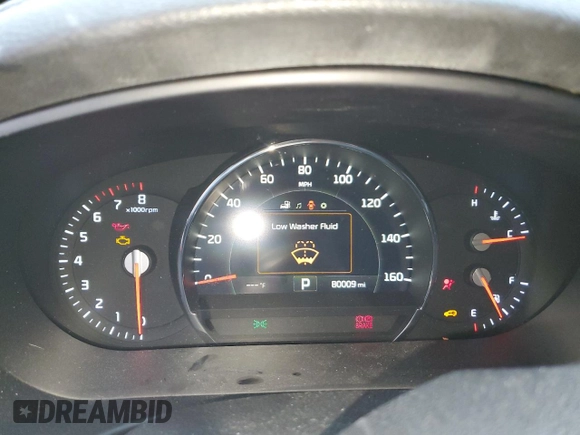 2017 Kia Sorento EX with VIN 5XYPHDA53HG233305, listed as a Copart auction lot 50397343 with 80,009 mi miles and Salvage title. Bid and sale history available at DreamBid. Image 9.