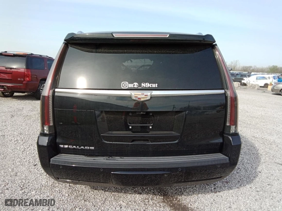 2017 Cadillac Escalade Premium Luxury with VIN 1GYS4CKJ2HR208757, listed as a Copart auction lot 47760345 with 86,317 mi miles and Salvage Title. Bid and sale history available at carsss.com. Image 6.