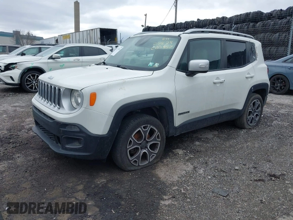 2015 Jeep Renegade Limited with VIN ZACCJBDT6FPC07957, listed as a IAAI auction lot 41727426 with Not Provided miles and . Bid and sale history available at DreamBid. Image 17.