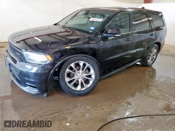2020 Dodge Durango GT Plus with VIN 1C4RDHDG5LC306986, listed as a Copart auction lot 57038445 with 96,472 mi miles and Clean title. Bid and sale history available at DreamBid. Image 1.