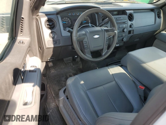 2014 Ford F-150 XL with VIN 1FTNF1EF7EKE31924, listed as a Copart auction lot 63032584 with 223,517 mi miles and Salvage Title. Bid and sale history available at carsss.com. Image 8.