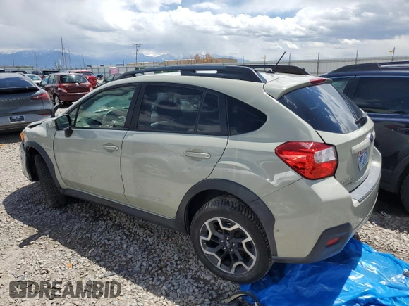 2016 Subaru Crosstrek Premium with VIN JF2GPABC9G8301001, listed as a Copart auction lot 59203765 with 76,046 mi miles and Salvage title. Bid and sale history available at DreamBid. Image 2.