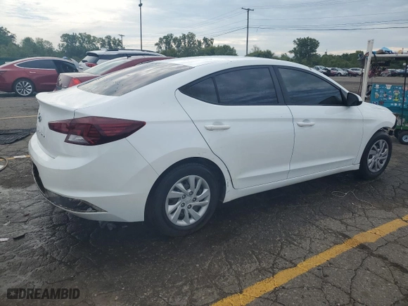 2019 Hyundai Elantra SE with VIN 5NPD74LF6KH422932, listed as a Copart auction lot 69045464 with 138,416 mi miles and Clean Title. Bid and sale history available at carsss.com. Image 3.