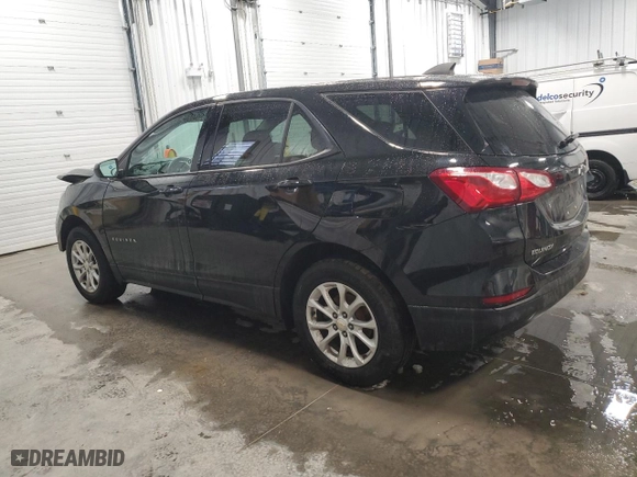 2019 Chevrolet Equinox LS with VIN 2GNAXSEV4K6210182, listed as a Copart auction lot 45501265 with 143,556 mi miles and Salvage Title. Bid and sale history available at carsss.com. Image 2.