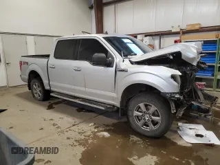 2019 Ford F-150 XL with VIN 1FTEW1EB4KKE25698, listed as a Copart auction lot 86572094 with 211,190 mi miles and Salvage Title. Bid and sale history available at carsss.com. Image 4.
