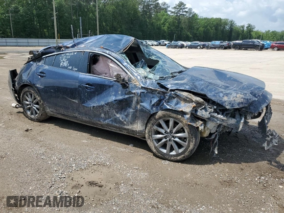 2020 Mazda 6 Sport with VIN JM1GL1UM5L1517883, listed as a Copart auction lot 54582025 with 112,506 mi miles and Salvage Title. Bid and sale history available at DreamBid. Image 4.