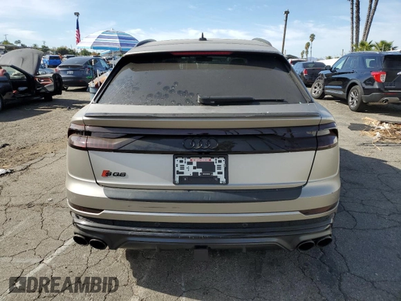 2023 Audi SQ8 Premium Plus z VIN WA1AWBF18PD046333, wystawiony jako Copart lot #81616984 z przebiegiem 19 033 mil mil oraz Szkoda całkowita • Salvage title. Historia ofert i sprzedaży dostępna na DreamBid. Obrazek 6.